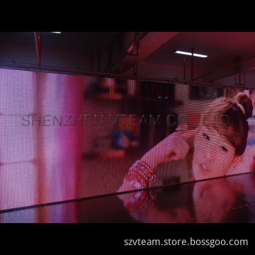 Transparency LED Curtain Screen Display for Rental Market